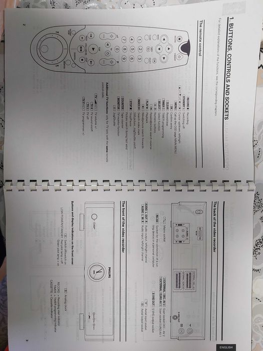 Продам дисплей видомагнитофона PHILIPS VR969