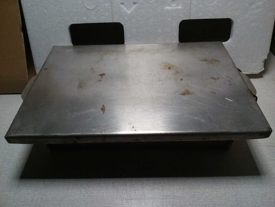 мангал с крышкой без ножек из нержавеющей стали