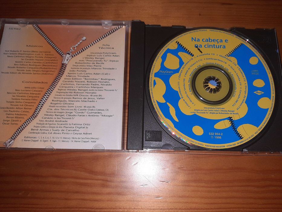 CD É  O Tchan - Na Cabeça e na Cintura