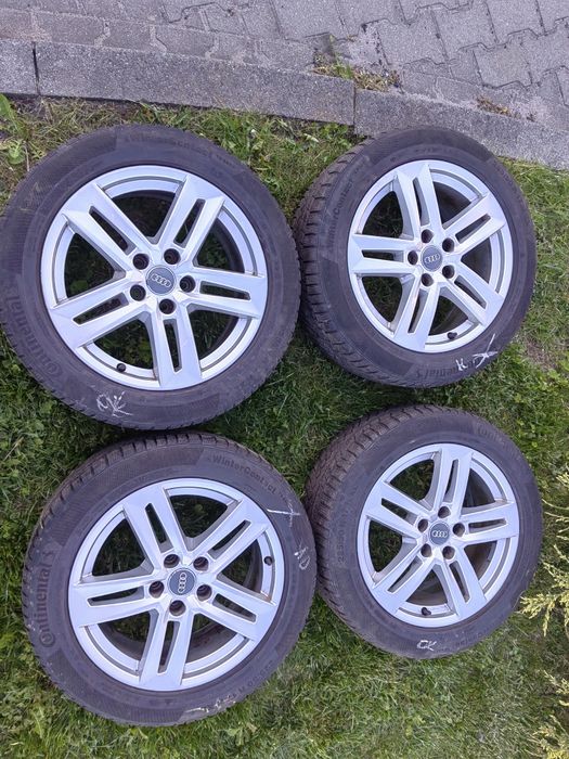 PRZEDSPRZEDAŻ 17" Audi A4 B8 B9 8W0 ŁADNE B7 A6 C6 C7 A8 ORG A5 A7 Q3 Q5 VW Golf V VI VII Passat Touran Sharan Tiguan Skoda Ovtavia Kodiq KaroQ Seat