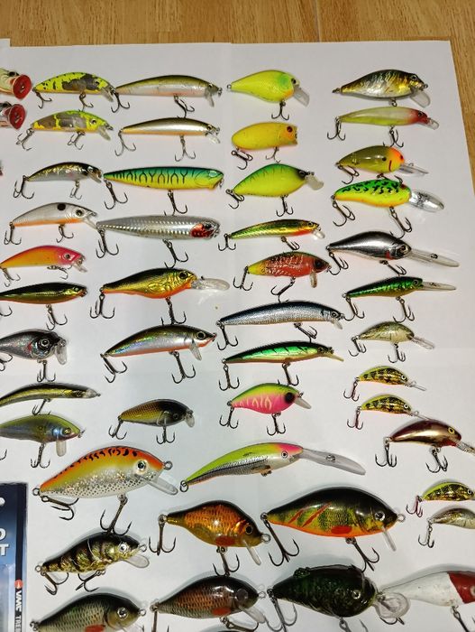 Колекція воблерів.