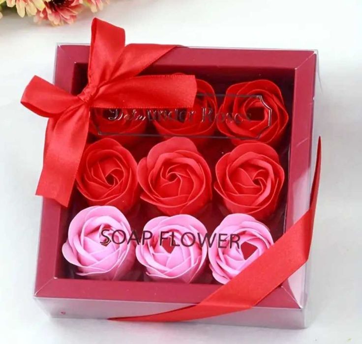 Eleganckie mydełka różane prezent