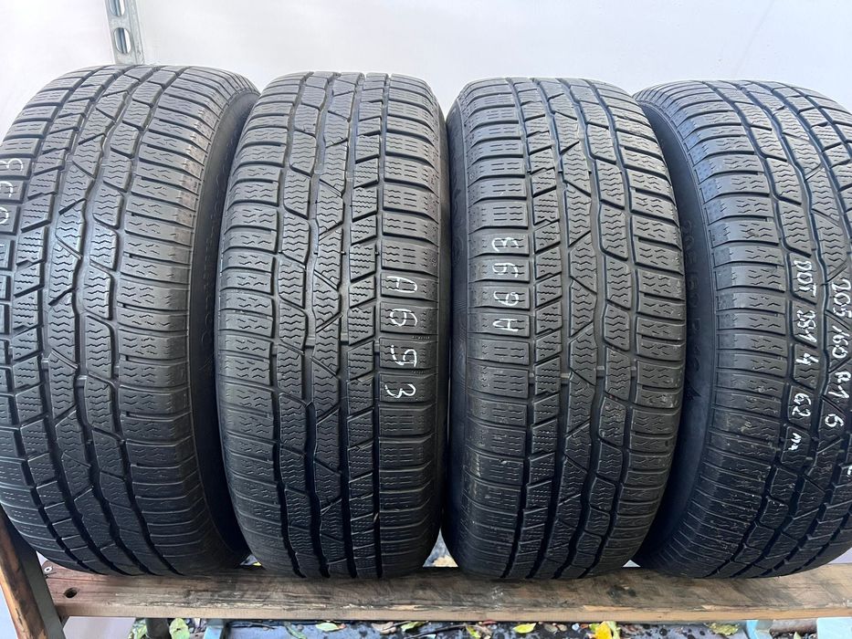 Opony zimowe 205/60R16 CONTINENTAL Tarnowskie Góry • OLX.pl