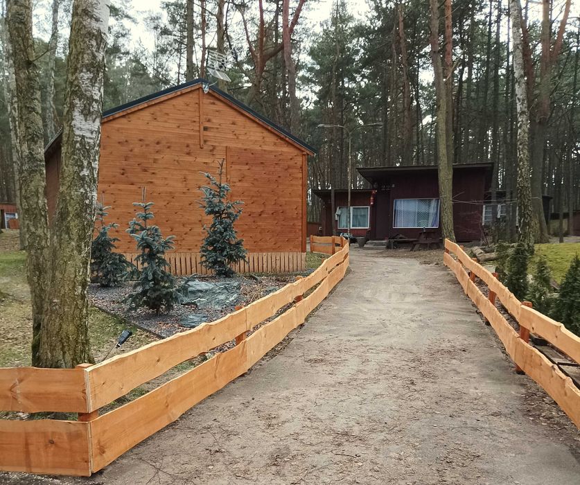 Ogrodzenie ranczo plot wiejski drewniany Zielona Góra • OLX.pl