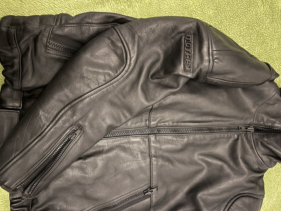 Blusão cassaco pele Motard