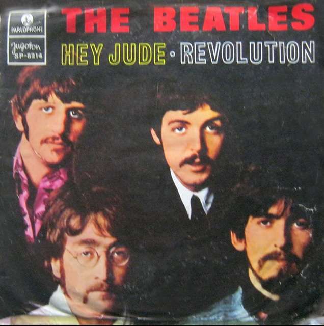 Vinyl, Single 45rpm - The Beatles - Hey Jude - Revolution