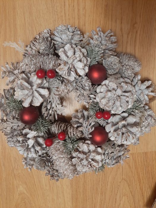 Ozdobą świąteczna wianek