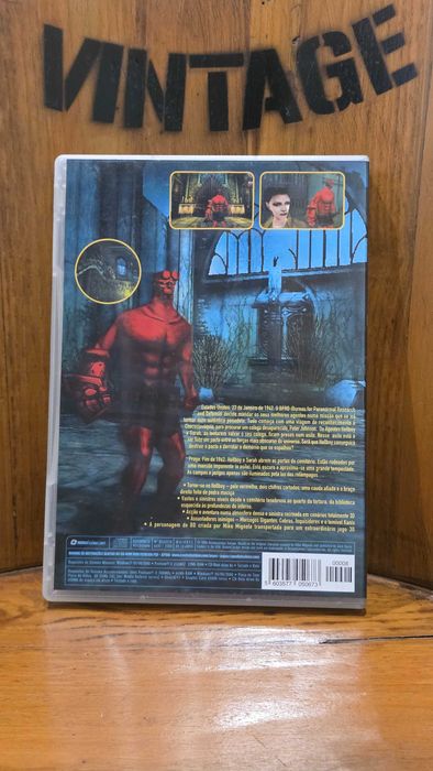 Jogo Pc Cd-Rom - Hellboy: Asylum Seeker (Edição Portuguesa / Retro)