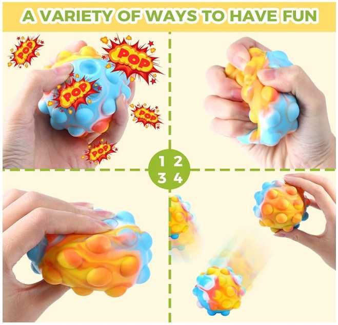 Piłka antystresowa push bubble pop it zabawka