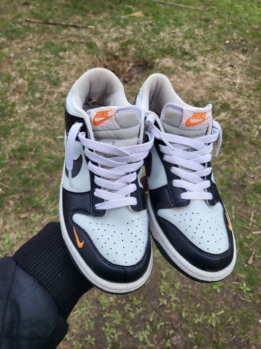 Nike Dunk Low білі/чорні