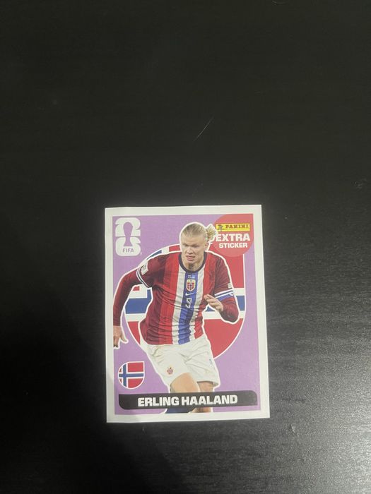 Haaland Extra Sticker Panini 2026