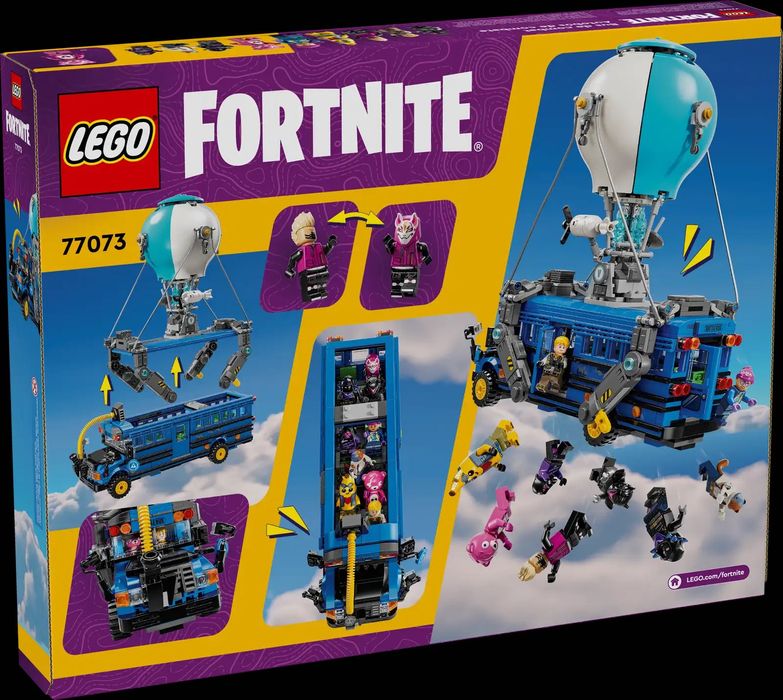 Bus Bojowy LEGO Fortnite, NOWY, OKAZJA!