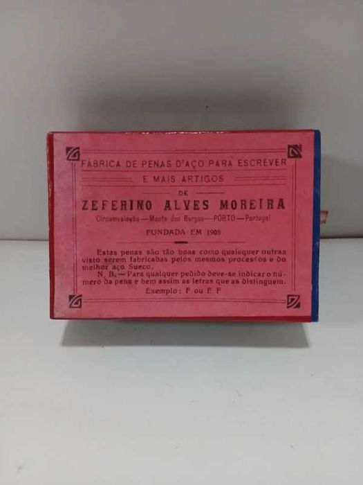 Caixa de penas de aço - Zeferino Alves Moreira
