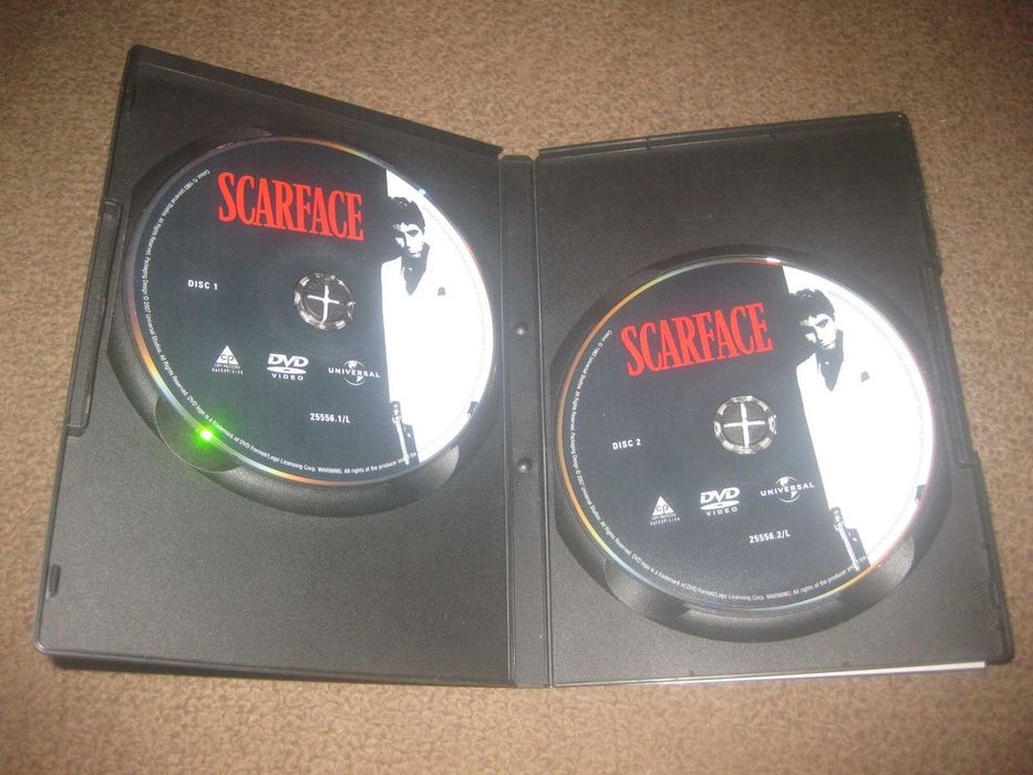 "Scarface- A Força do Poder" com Al Pacino numa Edição Especial com 2 DVDs!