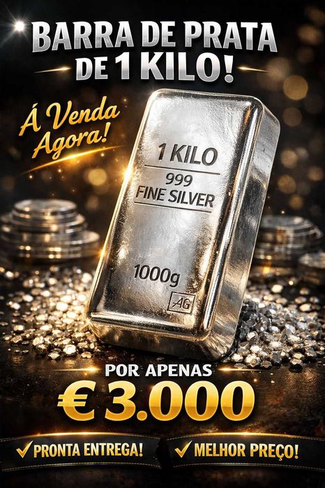 Barra Prata 1Kg 999