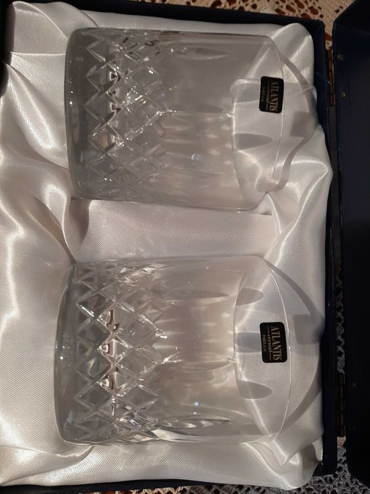 Baixa de preço - Copos de whisky novos da Atlantis