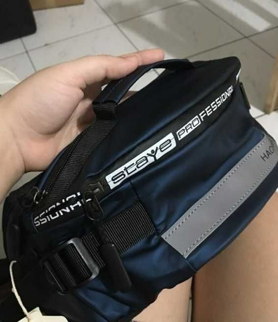 Мужская поясная сумка - Сумка через плечо кросс боди  - 4 вида