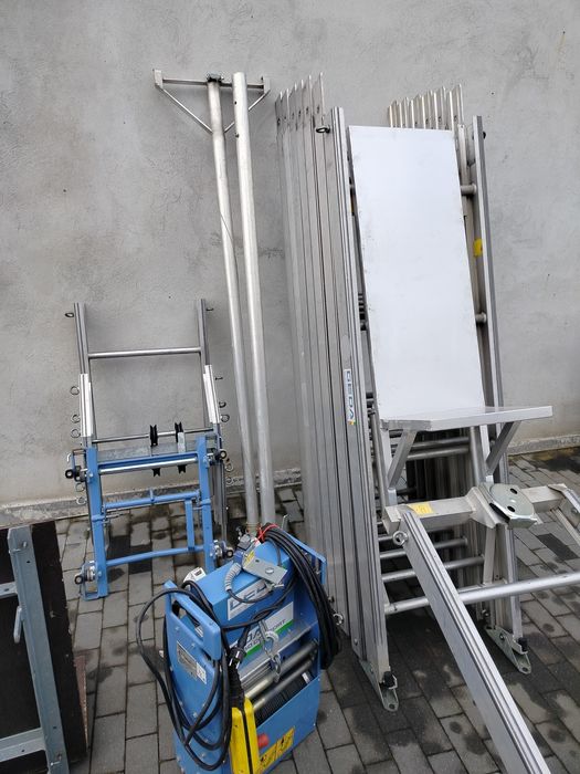 Winda dekarska geda lift drabina dekarska  wyciąg dekarski