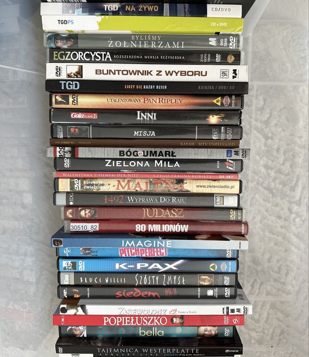 Płyty DVD- filmy, koncerty, muzyka