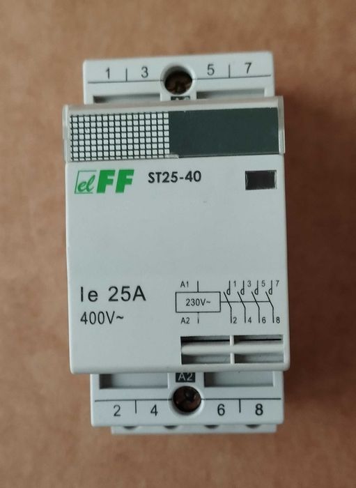 Контактор модульний ST25-40, 4NO, 25А