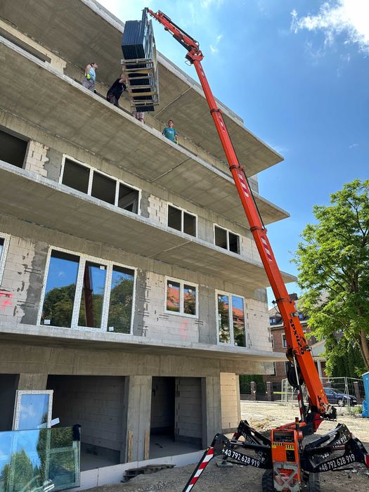 Wynajem Mini Żuraw Dźwig Pająk Jekko, Lubań