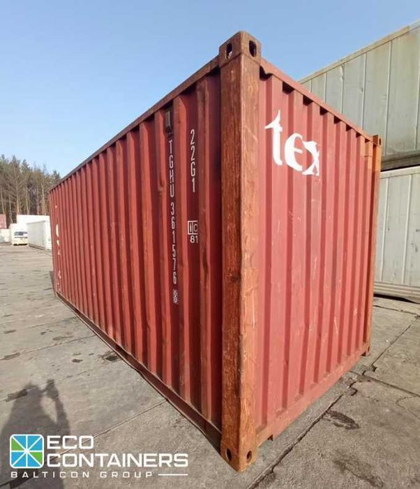 Kontener morski 20'DC używany magazyn 6m promocja /NJ