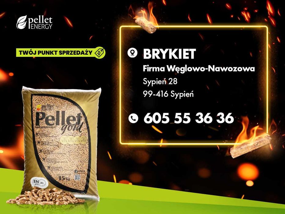 Pellet Energy Gold  Certyfikat EN plus A1
