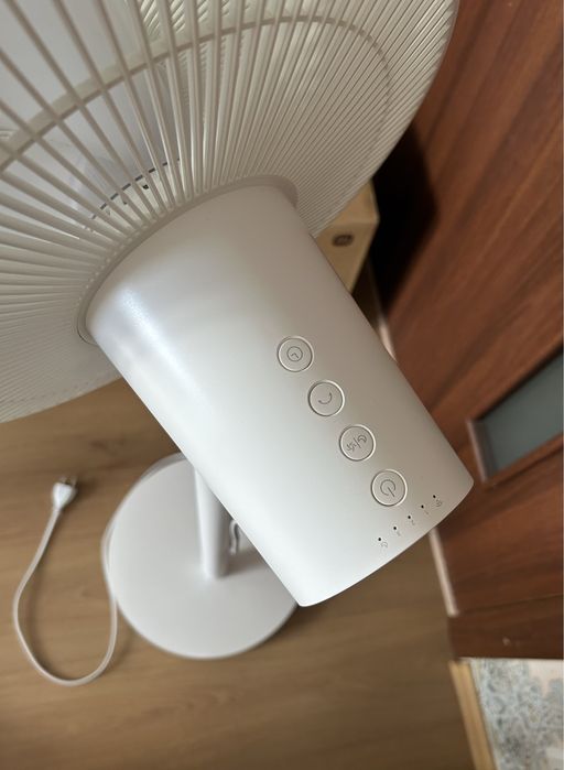 Вентилятор підлоговий Xiaomi Mi Smart Standing Fan 2 Lite, ксяомі вентилятор білий