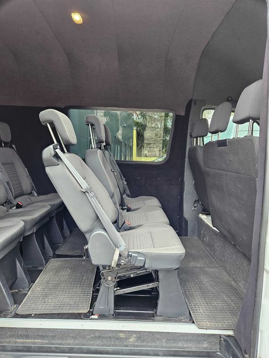 Mercedes + 8 osób /z rowerami/ ,motory, przeprowadzki kraj i cała Europa lub wynajem z kierowcą