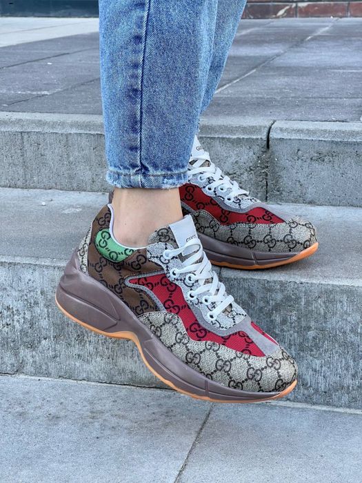 Sneakersy buty Gucci Gg x Supreme