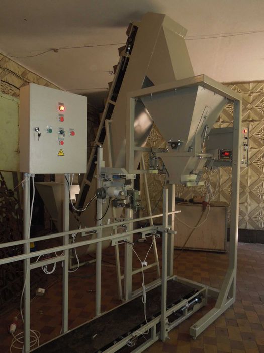 Дозатор ваговий для мішків, фасувальний апарат сипких матеріалів, зерно, гранули, вугілля