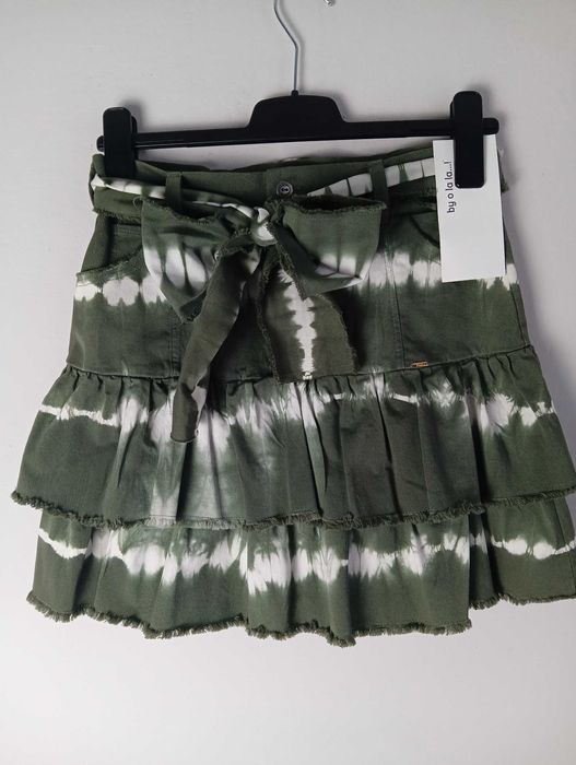 UNIKATOWA Spódnica z Falbanami by o la la…! Glam | Tie-Dye | Nowa