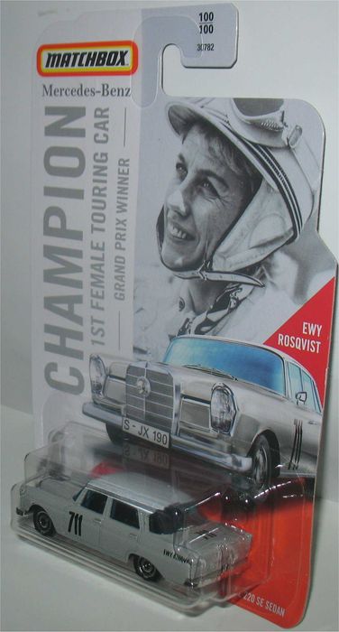 Matchbox - 62 Mercedes-Benz 220 SE Sedan - Ewy Rosqvist (2020)