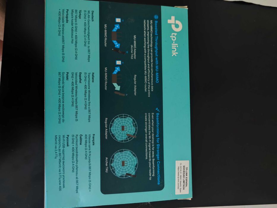 Adaptador USB wireless