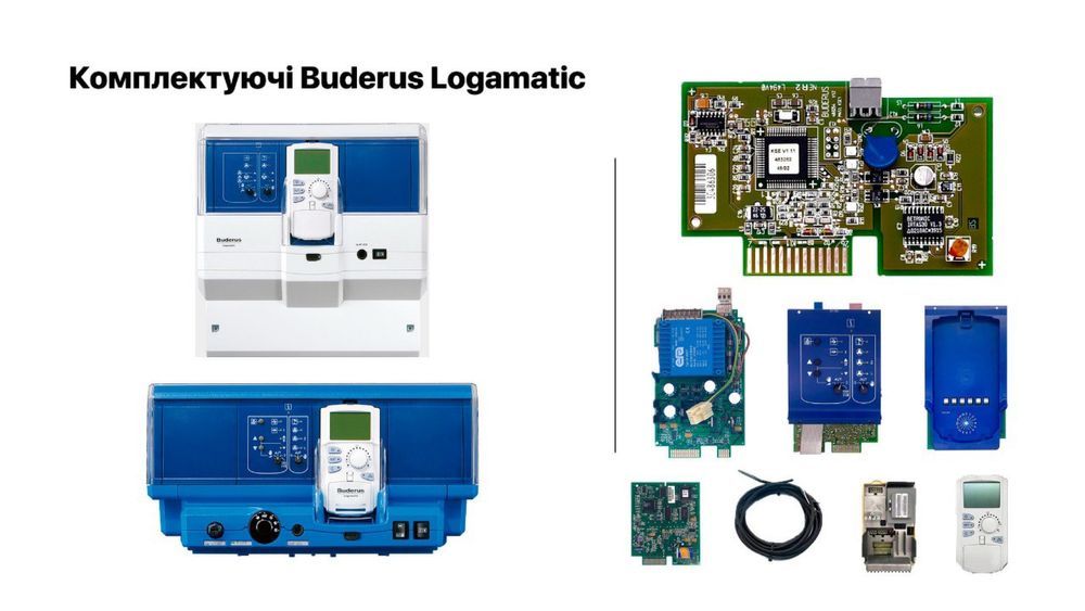 Комплектующие для систем управления котлами Buderus Logamatic