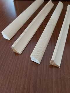 listwa drewniana 20mm ćwierćwałek wklęsły gładki wykończeniowa świerk