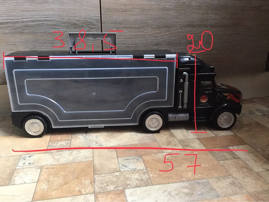 Автопарк трейлер іграшка машинка автострада