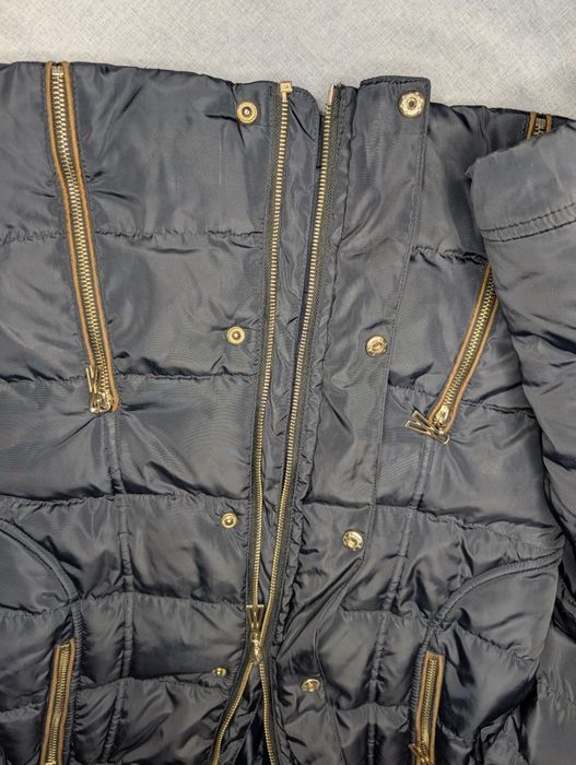 Zimowa kurtka z zamkiem do naprawy