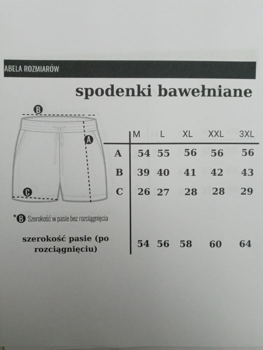 Bawełniane Spodenki Męskie