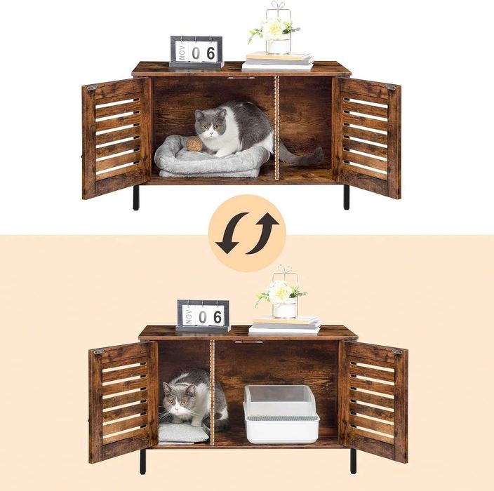 Casota cama de gato / pequenos animais / caixa de areia - ENVIO GRÁTIS