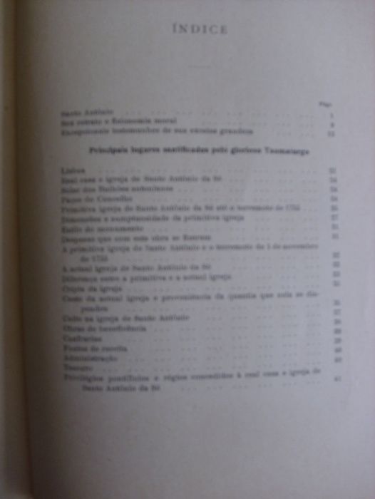 Raro - Santo António de Lisboa de P. Rolim O.F.M.