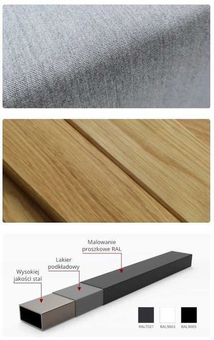 Zestaw Mebli Ogrodowych MADERA LIGHT