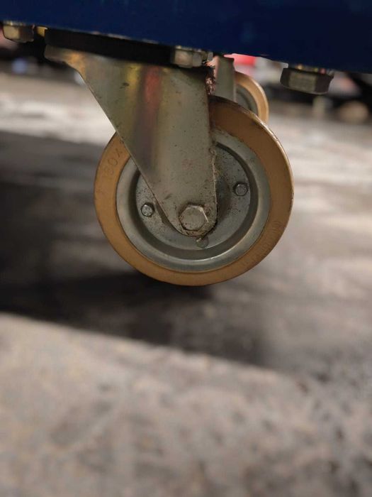 Wózek Magazynowy 280kg z rączką 100x63 AGROMECH Platformowy do Paczek