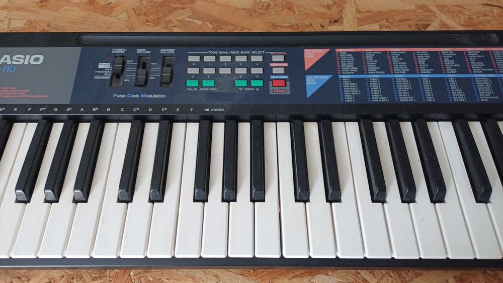 Casio CA- 110 órgão