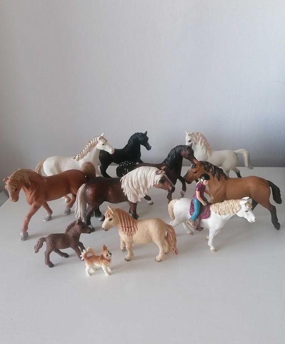 Schleich zestaw koników