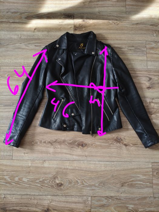 Ramoneska damska eko-skóra  r. M