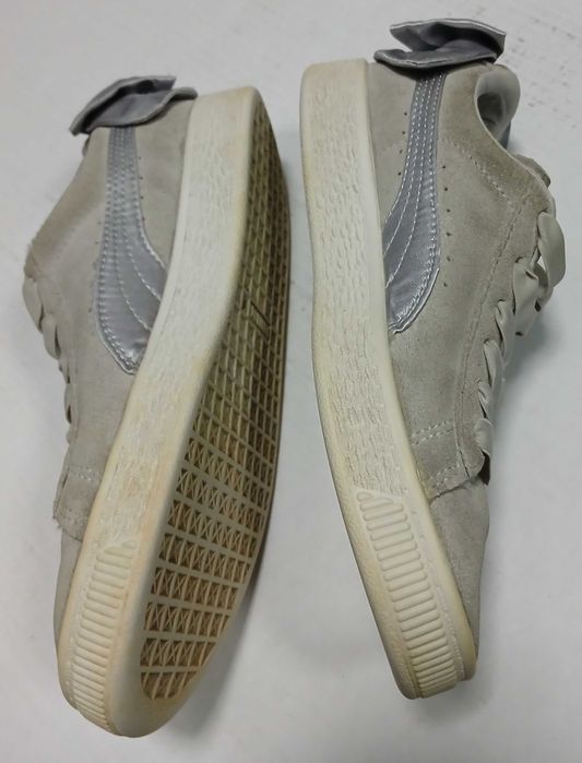 Sapatilhas c/ laço Puma Basket Bow New School Suede Classic — n.º 35