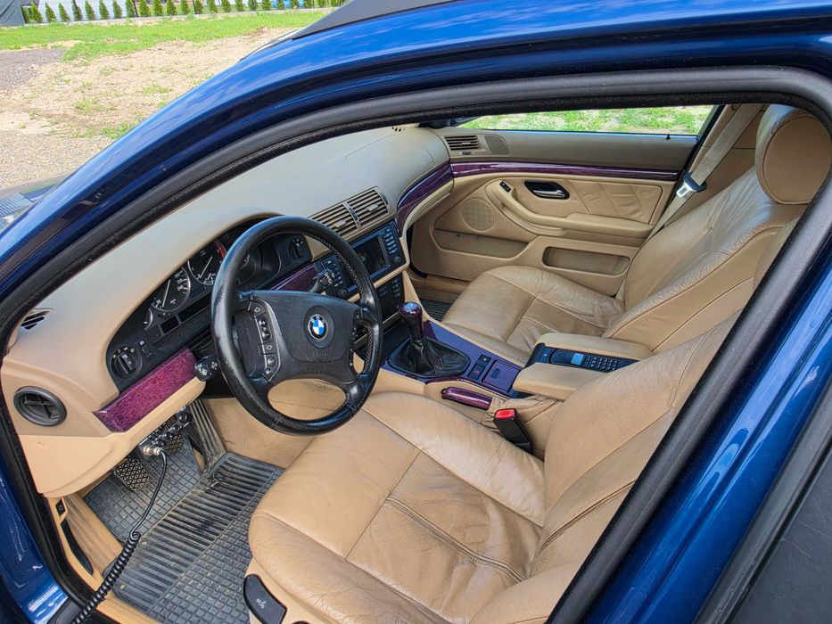 BMW E39 silnik 3.0 diesel, bogata wersja, 2001 rok