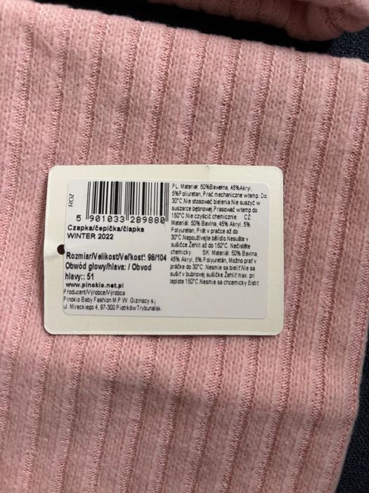 Nowy komplet zimowy dla dziewczynki. 98/104