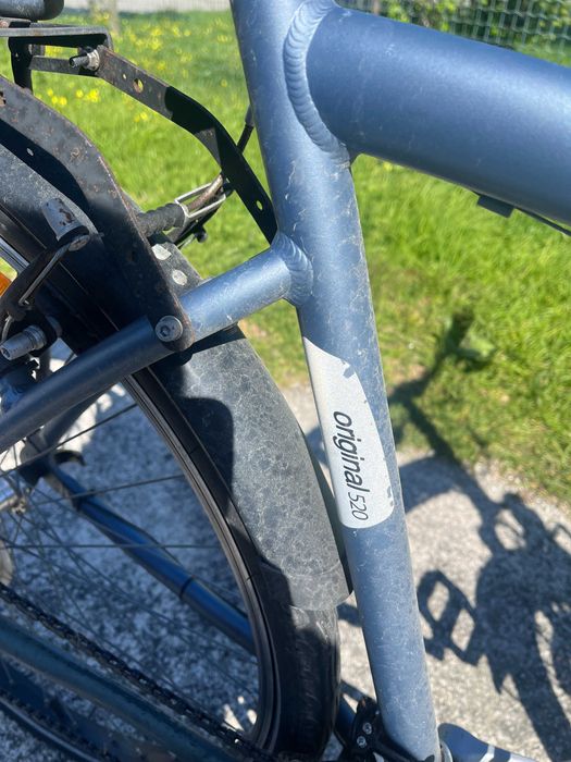 bicicleta citadina unisexo decathlon BERG 520